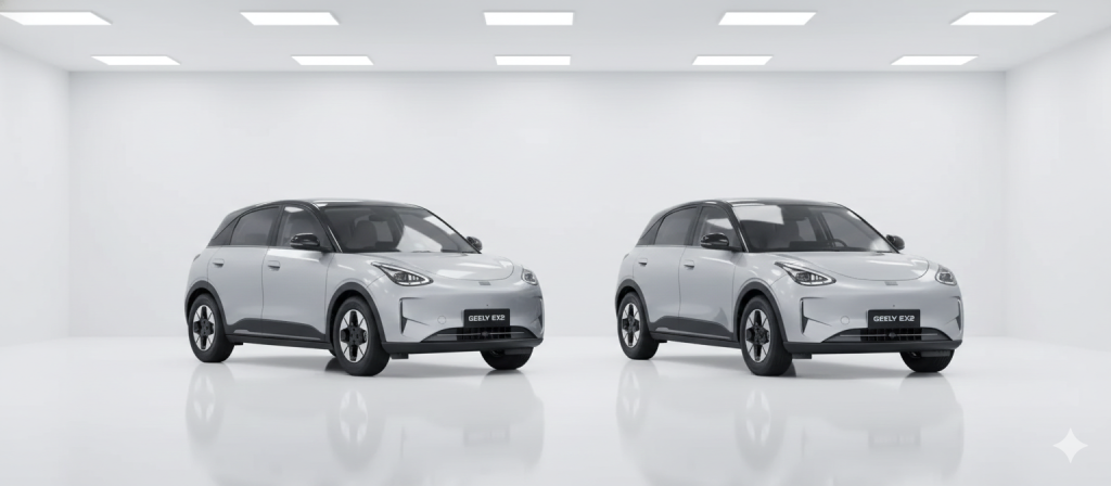 Geely EX2 Pro vs Max: Selisih Rp30 Juta, Mana yang Lebih Tepat?