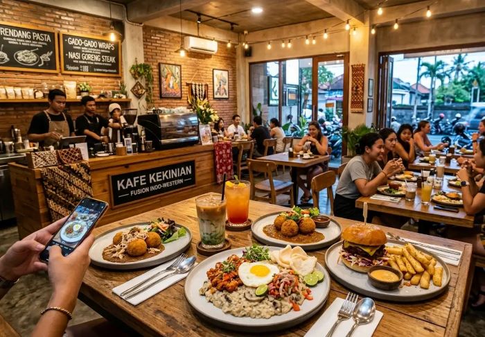 Perkembangan Kuliner Modern Dengan Sentuhan Cita Rasa Lokal